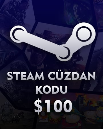 Steam $100 Cüzdan Kodu