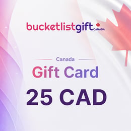 BucketlistGift Canada Gift Card 25 CAD
