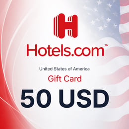 Hotels.com United States Gift Card 50 USD
