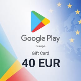 Google Play Europe Gift Card 40 EUR