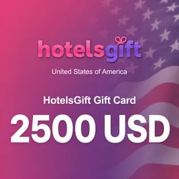 HotelsGift United States Gift Card 2500 USD