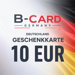 B-Card Germany Gift Card 10 EUR