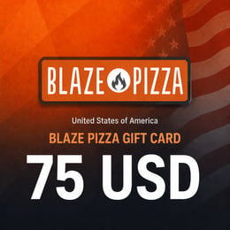 Blaze Pizza United States Gift Card 75 USD