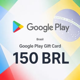 Cartão Presente Google Play Brasil 150 BRL