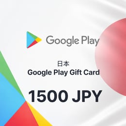 Подаркова карта Google Play Японія 1500 JPY