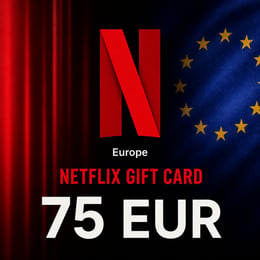 Netflix Ευρωπαϊκή Δώρο Κάρτα 75 EUR