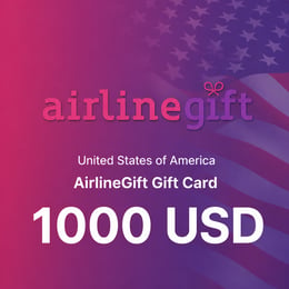 AirlineGift United States Gift Card 1000 USD