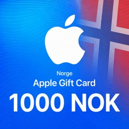 Carte Cadeau Apple Norvège 1000 NOK