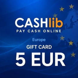 CASHlib Cupom Europeu de 5 EUR
