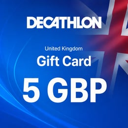 Decathlon Обединено кралство Подаръчна карта 5 GBP