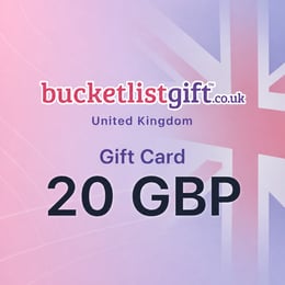 BucketlistGift Cartão-presente Reino Unido 20 GBP