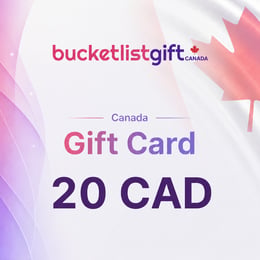 BucketlistGift Canada Gift Card 20 CAD