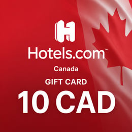 Hotels.com Canada Gift Card 10 CAD