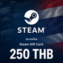 รหัสบัตรเงินสด Steam ไทย 250 บาท