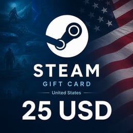 Steam United States Wallet Code 25 USD