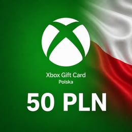 Xbox Polska Karta Podarunkowa 50 PLN