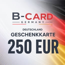 B-Card Germany Gift Card 250 EUR
