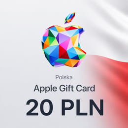 Tarjeta de regalo de Apple Polonia 20 PLN