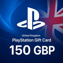 PlayStation Обединено кралство Подаръчна карта 150 GBP