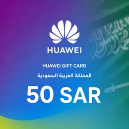 Huawei Saudi Arabia Gift Card 50 SAR
