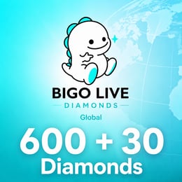 Bigo Live 600 + 30 Bonus Diamanten Weltweit 15 USD
