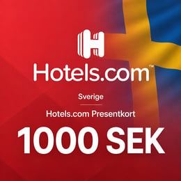 Hotels.com Sweden Gift Card 1000 SEK