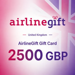 AirlineGift United Kingdom Gift Card 2500 GBP