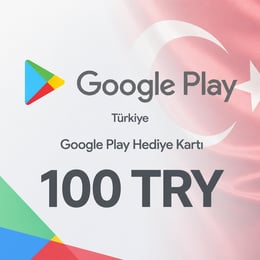 Google Play Turkiet Presentkort 100 TRY