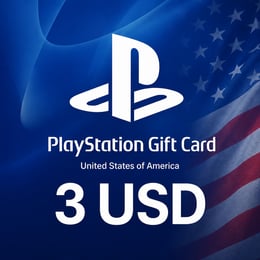 PlayStation United States Gift Card 3 USD