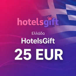 HotelsGift Ελληνικό Δώρο Κάρτα 25 EUR