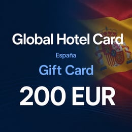 Global Hotel Card Spain Gift Card 200 EUR