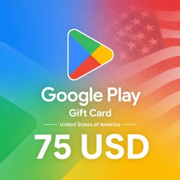Google Play United States Gift Card 75 USD