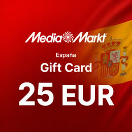 MediaMarkt Spanien Presentkort 25 EUR