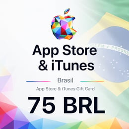Cartão Presente Apple Brasil 75 BRL