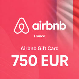 Carte cadeau Airbnb France 750 EUR