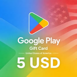 Google Play United States Gift Card 5 USD