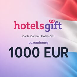 HotelsGift Luxembourg Gift Card 1000 EUR