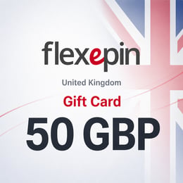 Flexepin Великобритания Код 50 GBP