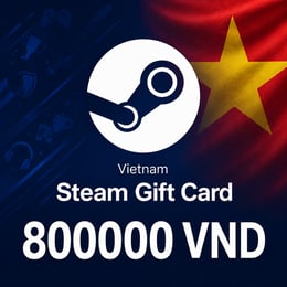 Steam Vietnam Wallet Code 800,000 VND
