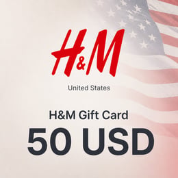 H&M United States Gift Card 50 USD