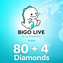 Bigo Live 80 + 4 Bonus Diamanten Weltweit 2 USD