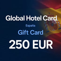 Global Hotel Card Spain Gift Card 250 EUR