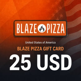 Blaze Pizza United States Gift Card 25 USD