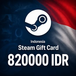 Steam Indonesia Wallet Code 820000 IDR