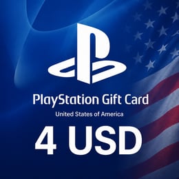 PlayStation United States Gift Card 4 USD
