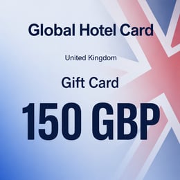 Global Hotel Card United Kingdom Gift Card 150 GBP