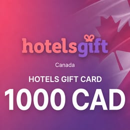 HotelsGift Canada Gift Card 1000 CAD