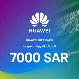 کارت هدیه هواوی عربستان سعودی 7000 ریال