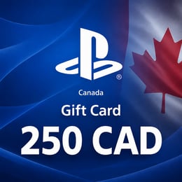 PlayStation Canada Gift Card 250 CAD