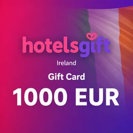 HotelsGift Ireland Gift Card 1000 EUR